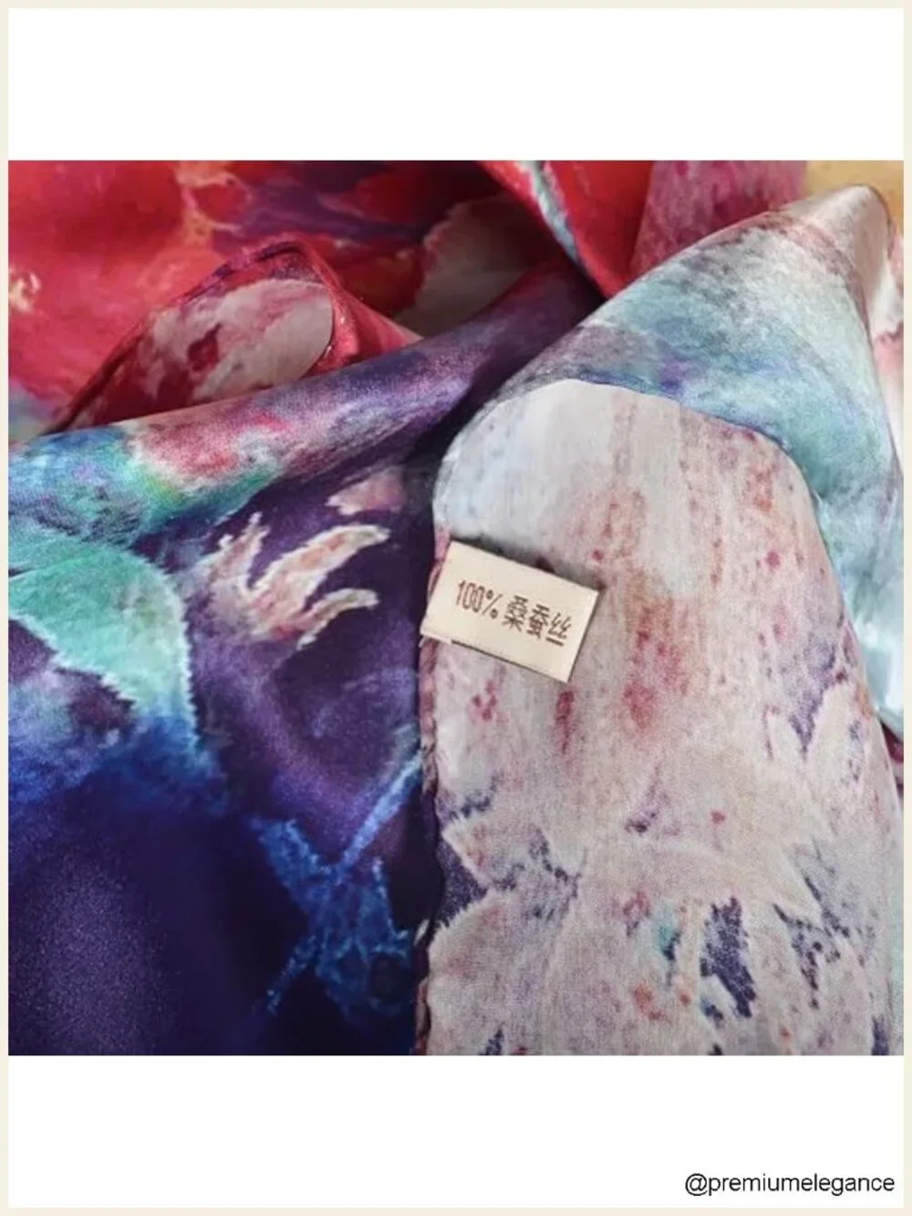 100% Mulberry Silk Scarf Wrap Shawl 67x20 Lightweight